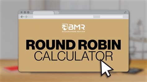 round-robin calculator|Free Round Robin Betting Calculator.